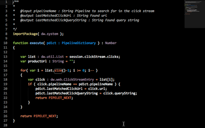 Demandware Scriptlet file.